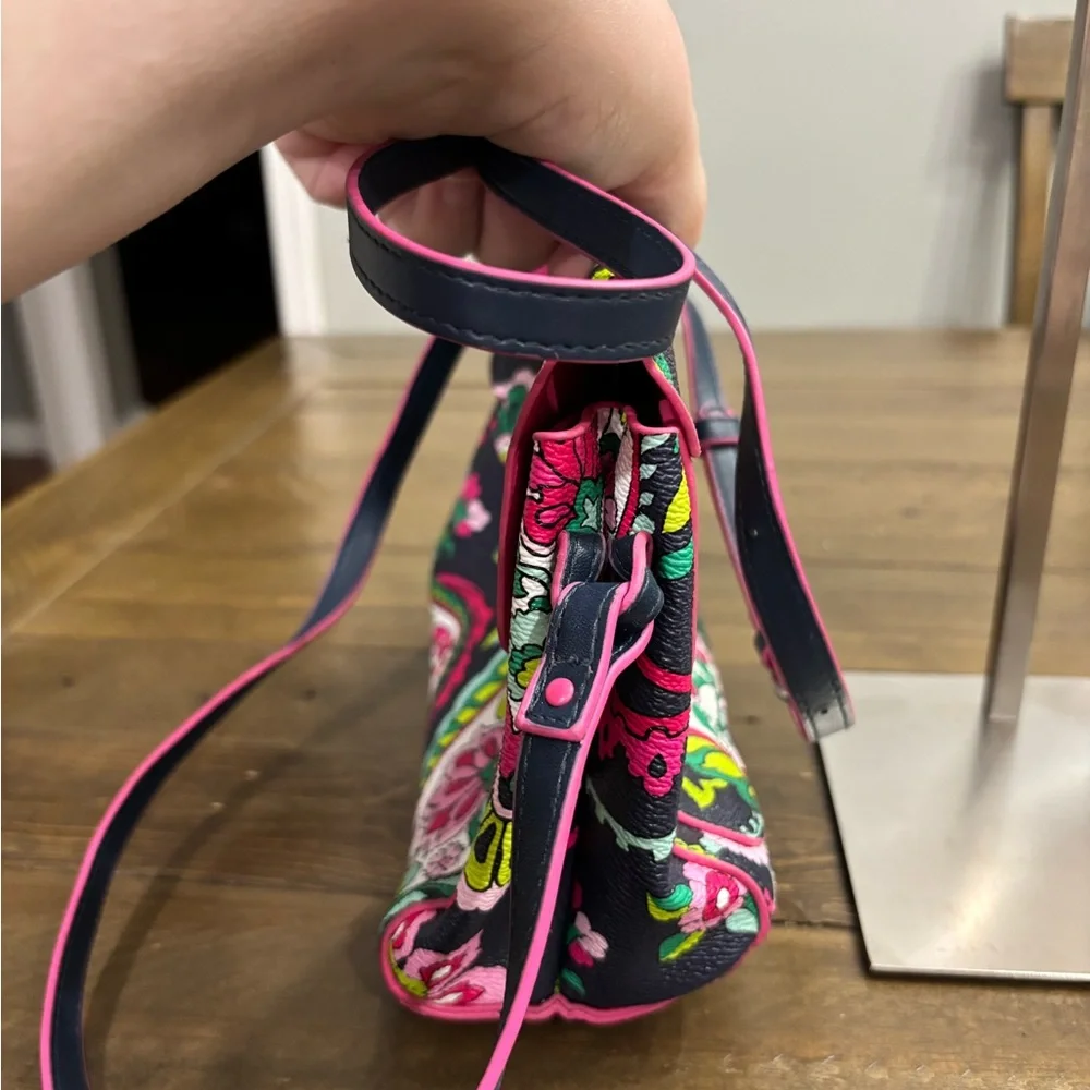 Vera Bradley Scalloped Hipster Crossbody in “Petal Paisley”